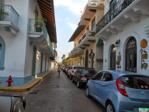 Street of Old Panama City