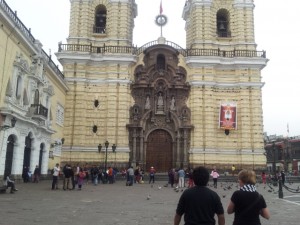 Cathedral of San Francisco in Lima